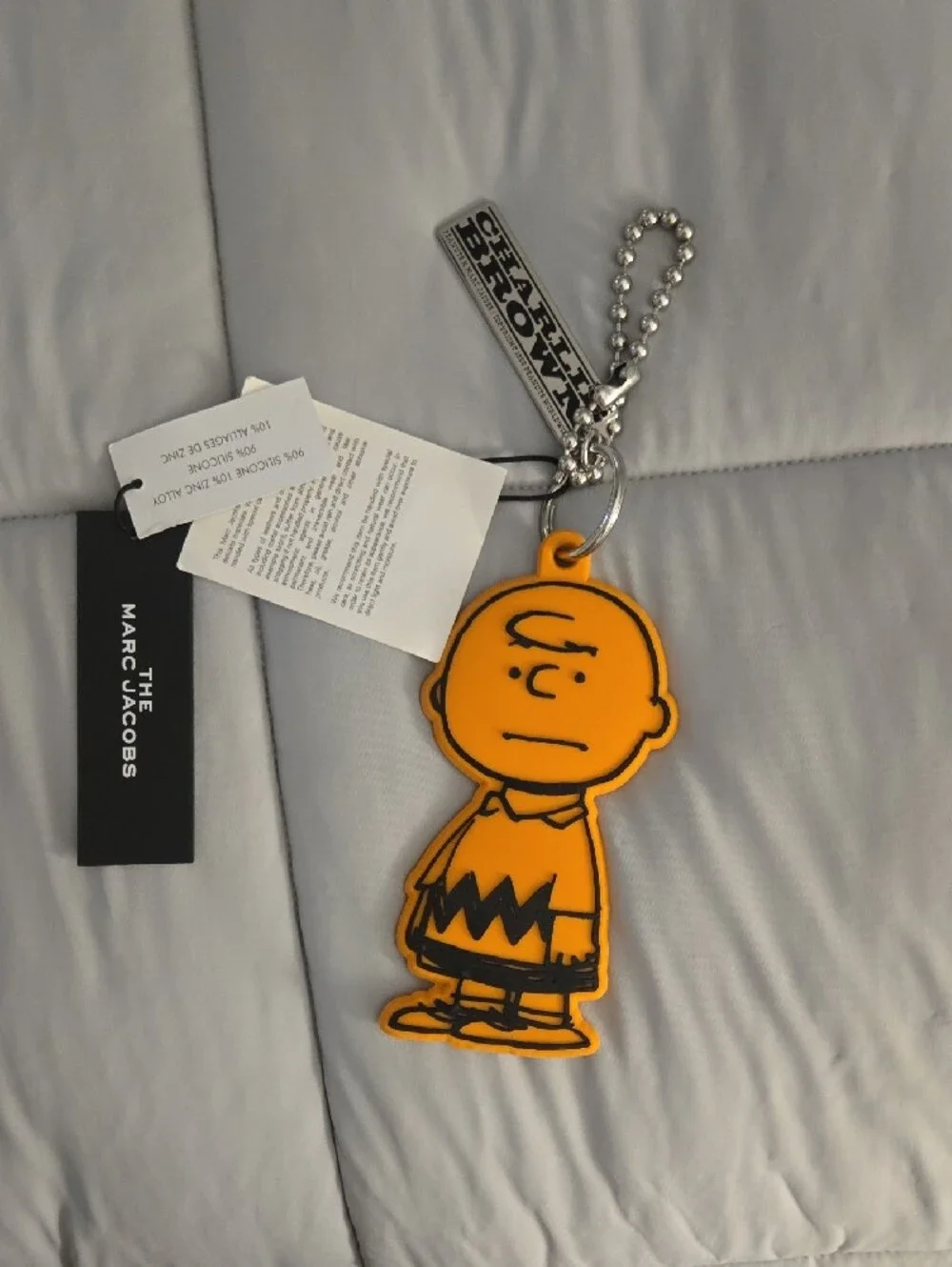 Marc Jacobs Charlie Brown Silicone Keyring